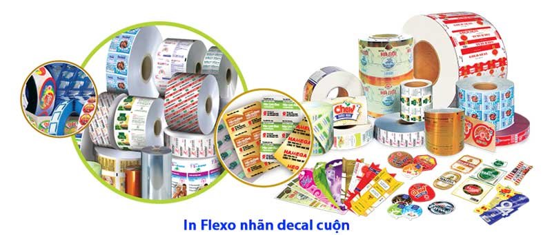 in flexo decal cuon